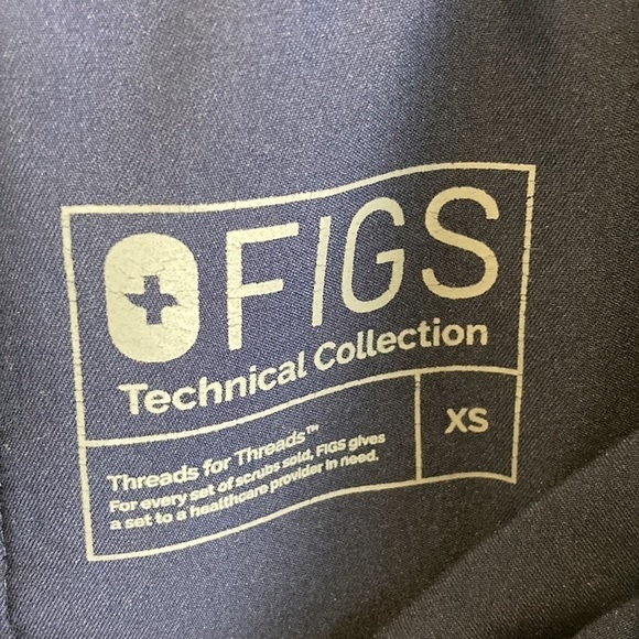 Figs Technical Collection Pisco Mens Scrub Pants Navy Stretch FM4500 Uniform - Picture 11 of 15